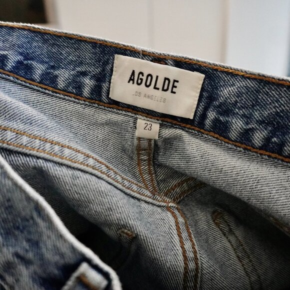 Agolde Fran Low Slung - Picture 6 of 7